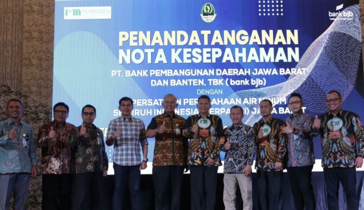 Hadirkan Layanan Perbankan, Bank Bjb Gandeng Perpamsi Jawa Barat
