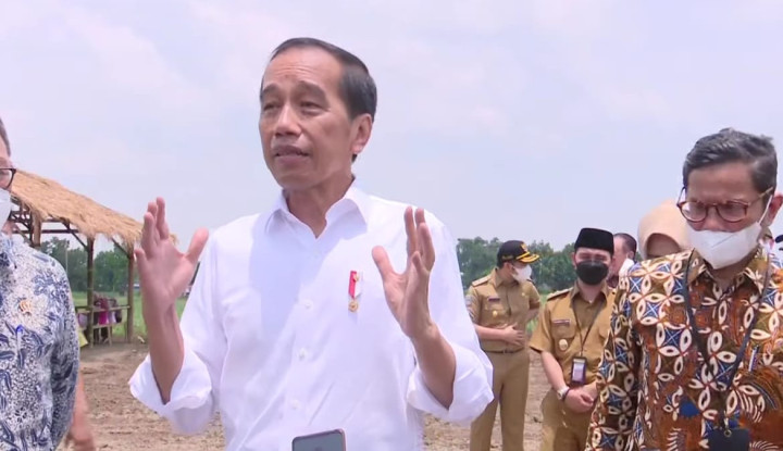 Presiden Jokowi Resmikan Bendungan Tamblang di Buleleng