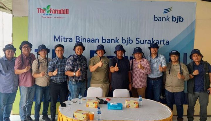 Kembangkan Budidaya Melon, Bank Bjb Salurkan Kredit ke Mitra Petani