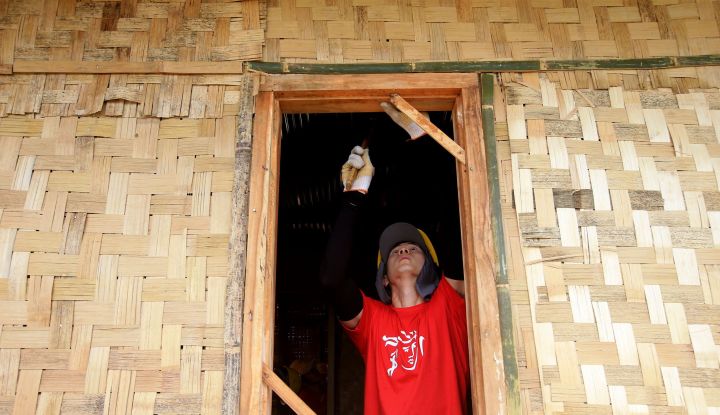 Prudential Indonesia Bangun Hunian Sementara dan MCK bagi Korban Gempa Cianjur