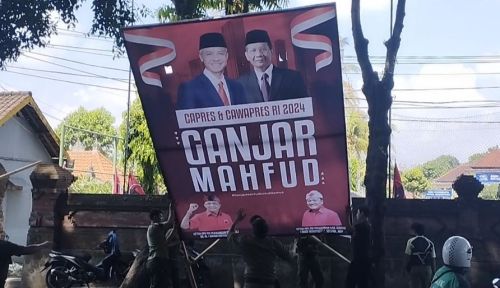 Pencabutan Baliho Ganjar Mahfud Di Lokasi Kunjungan Jokowi Instruksi Pj