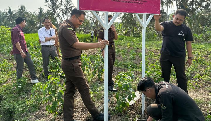 Kejari Badung Sita Tanah Seluas 2.180 Meter Persegi Imbas Kasus Kredit Fiktif BPD Bali