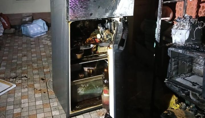 Barang Elektronik-Perabotan Dapur Milik Warga di Denpasar Terbakar, Kerugian Capai Rp 50 Juta