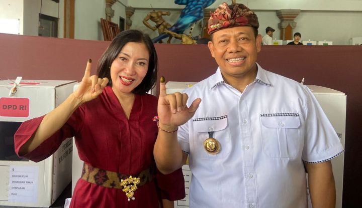 Pj Gubernur Bali usai Nyoblos Perdana: Tadinya Deg-degan, Setelah Selesai Saya Plong