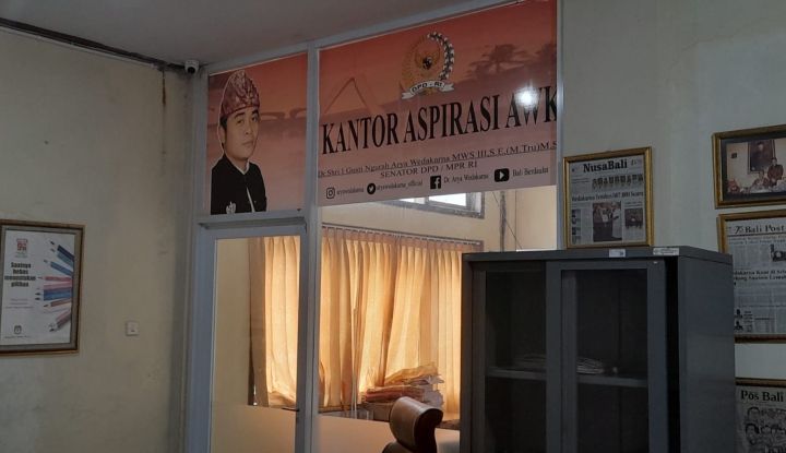 AWK Sudah Kosongkan Ruang Kerja di Kantor DPD RI Dapil Bali